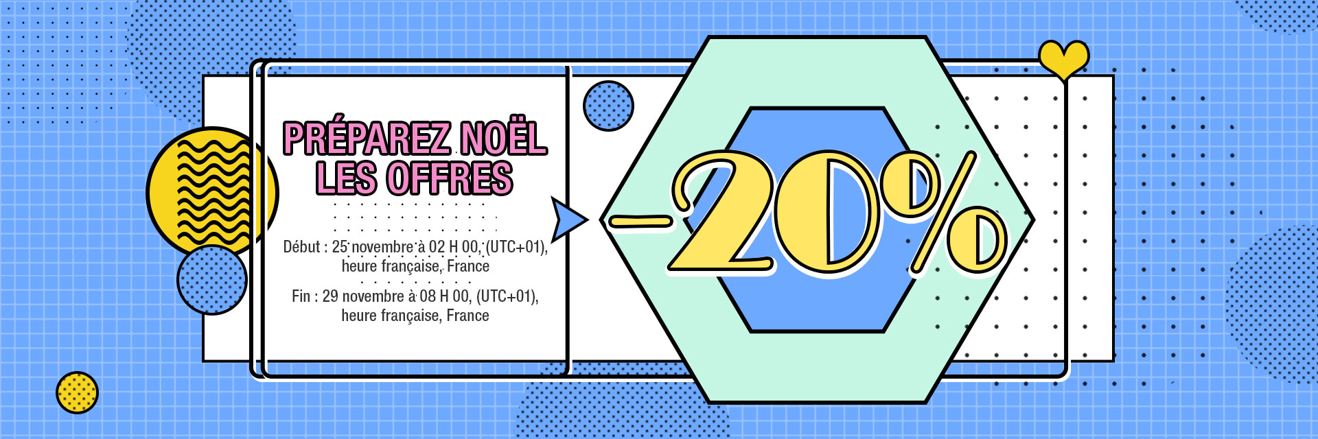 20% de réduction 20% de réduction