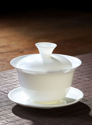 Lune de printemps : Gaiwan en porcelaine tendre - 80ml