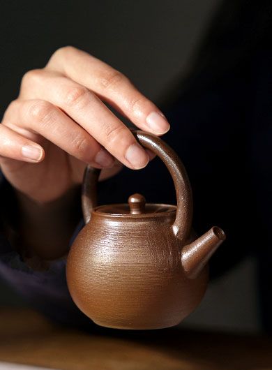Théière Ni Xing « cuite au feu de bois » 130 ml