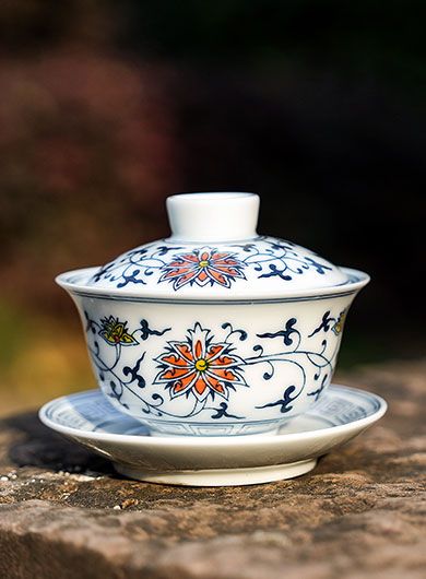 Gaiwan calligraphié - 110 ml