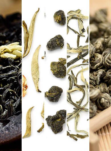 Assortiment de thés parfumés