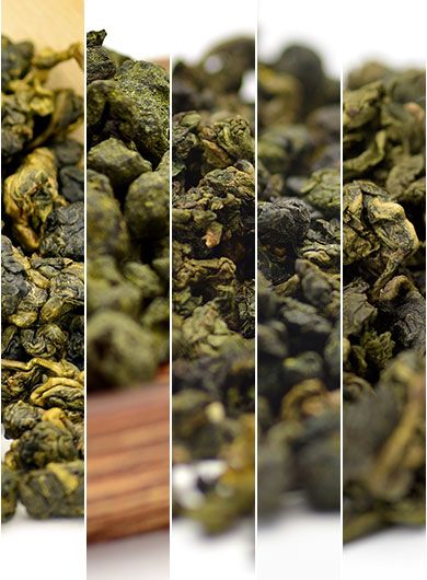 Échantillons de Wulong parfumés