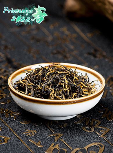 Singe doré du Fujian prestige : thé noir