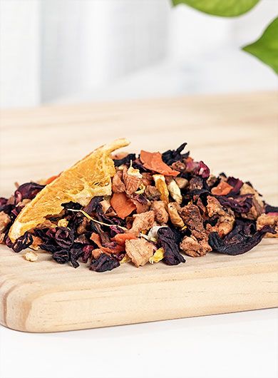 Pause orangée : infusion zestée