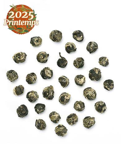 Perles du Dragon : thé vert au Jasmin  