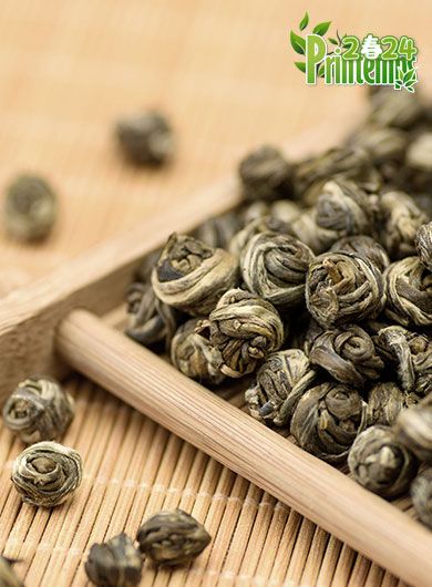 Perles du Dragon Long Zhu: thé vert parfumé