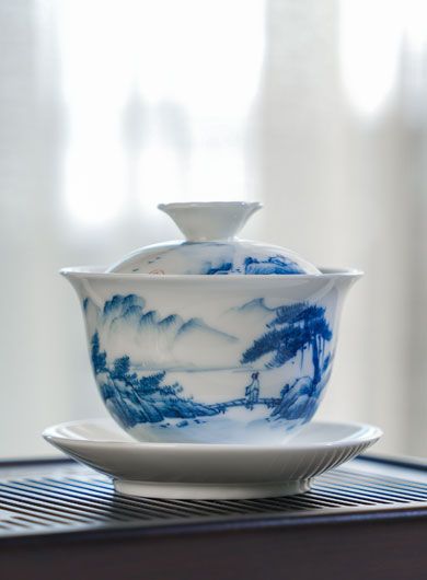 Gaiwan Paysage chinois 130 ml