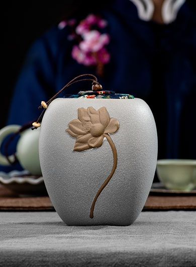 Boîte à thé Lotus 