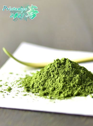 Matcha Bio : thé vert en poudre