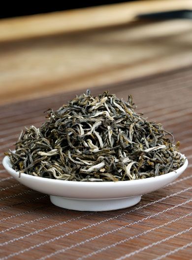 Mao Jian biologique au jasmin : thé vert parfumé