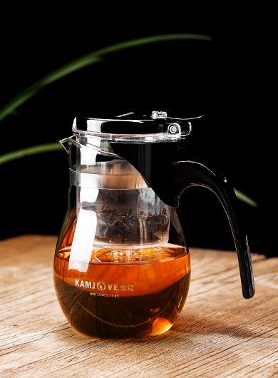 Théière en verre avec infuseur 650 ml