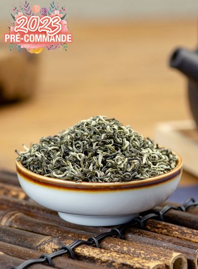 Pré-commande Bi Luo Chun premium : thé vert