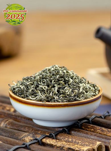 Pré-commande Bi Luo Chun premium : thé vert