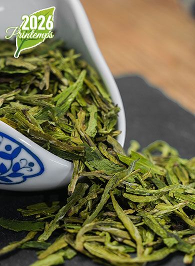 Long Jing Shi Feng du Pic du Lion : Thé vert