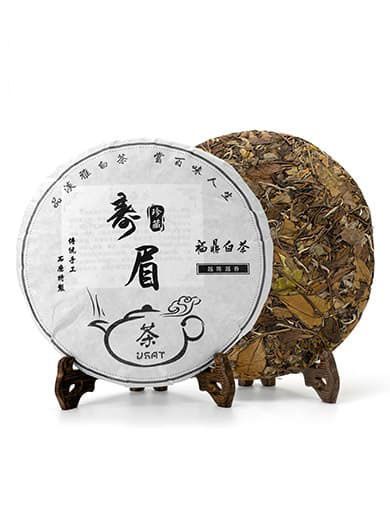 Shou Mei Lao BaiCha 2013 : thé blanc compressé 7