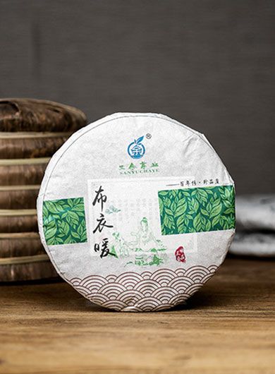 Shou Mei de Fuding 2009 : thé blanc compressé 