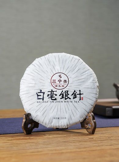 Aiguilles d'argent du Yunnan : galette de thé blanc