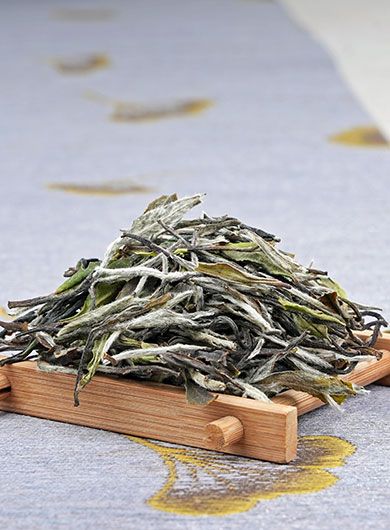 Pivoine blanche de  Zhenghe  (Bai Mu Dan) ; thé blanc