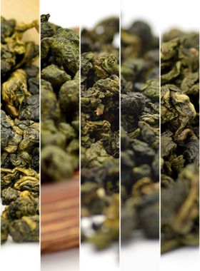 Échantillons de Wulong parfumés