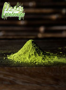 Poudre de thé vert biologique type « Matcha »