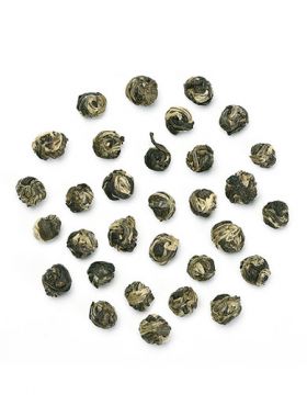 Perles du Dragon : thé vert au Jasmin