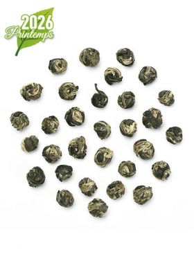 Perles du Dragon : thé vert au Jasmin  