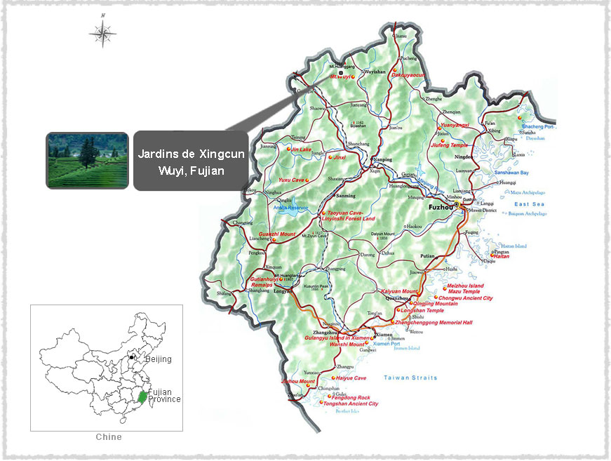 Carte du Yunnan