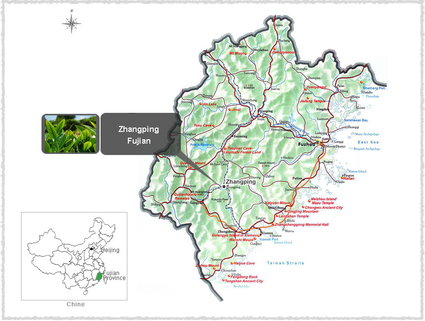 Carte du Yunnan