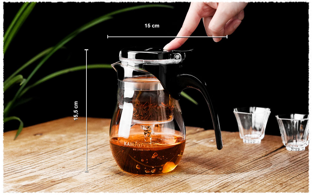 Dimension Théière futuriste