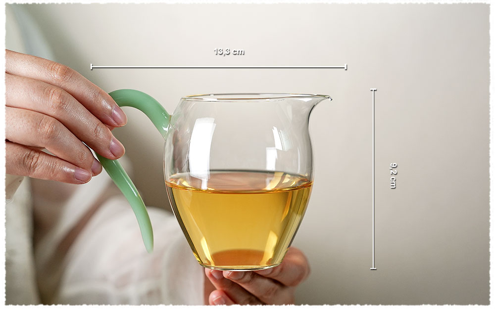 Dimension Verseuse en verre